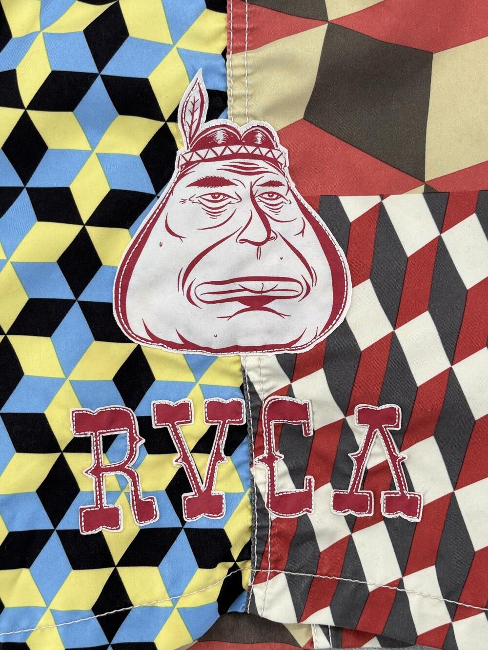 Vintage 2000’s Rare limited edition RVCA board Shorts Barry McGee Men’s Size 31 - Picture 3 of 13